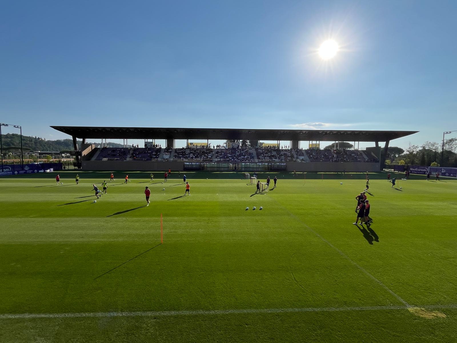 Viola Park, rivivi l'allenamento con la cronaca testuale di LaViola.it