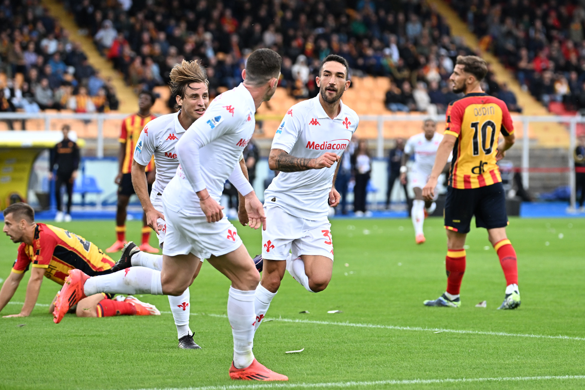 Lecce-Fiorentina 0-6, rivivi la partita nella Fotogallery di LaViola.it