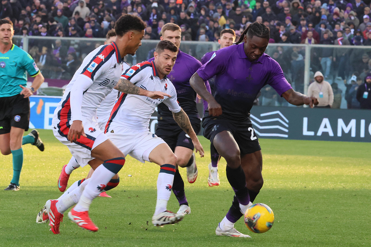 Genoa, un solo punto nelle ultime sei contro la Fiorentina. Tre vittorie viola di fila a Marassi