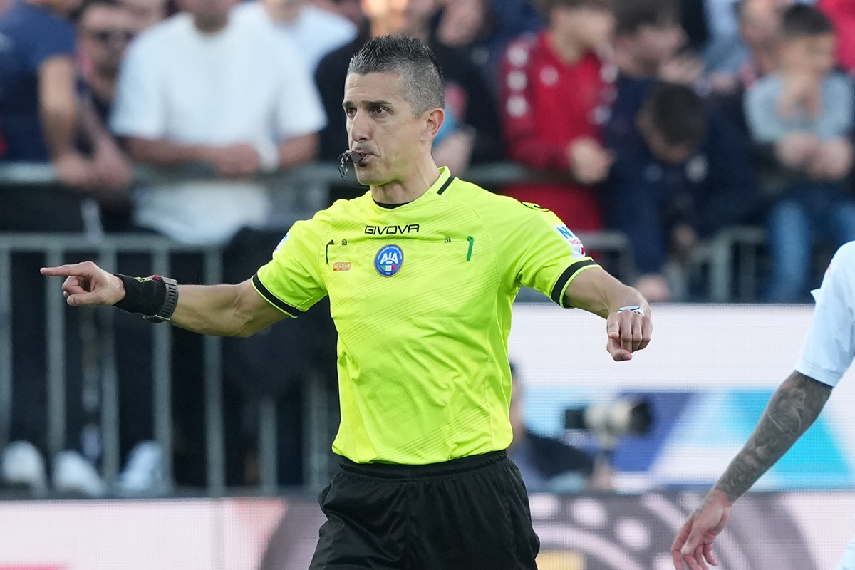 Serie A, le designazioni: Milan-Fiorentina a Marinelli. Al Var Abisso