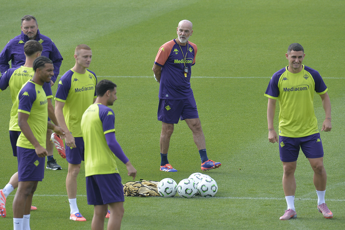 Allenamento pre-Sigma: Fiorentina in campo al Viola Park. Kean a parte (FOTO-VIDEO VI.IT)