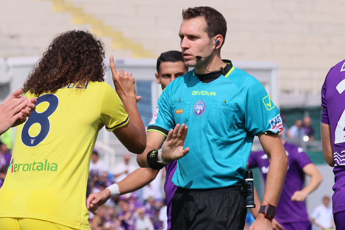 Fiorentina-Udinese, la gara sarà arbitrata da Marcenaro. Al Var Pezzuto