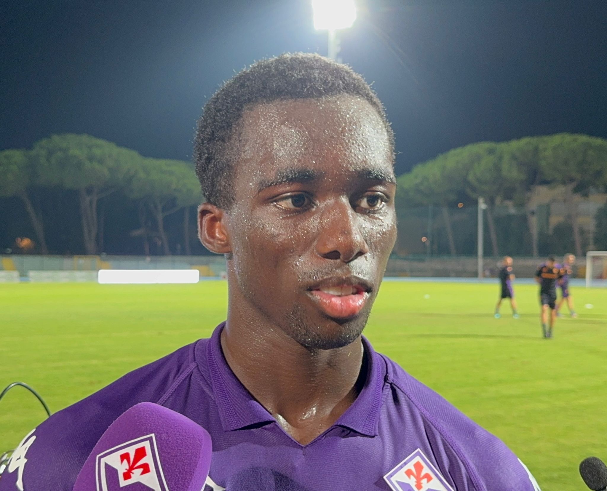 Kayode: "Da centrale o da quinto cerco di fare il massimo. Ecco cosa mi chiede Palladino"