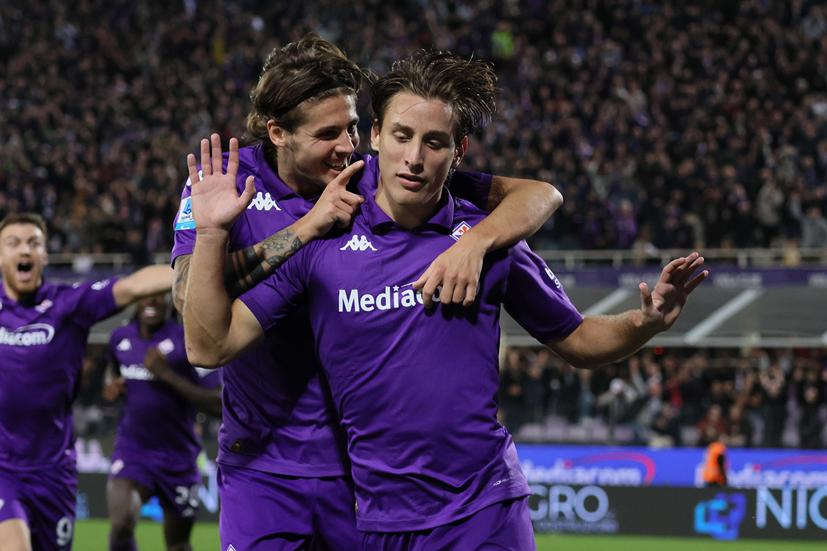 La partita di Bove, dalla tv. Che show un anno fa al Franchi. Ora spera di tornare a giocare