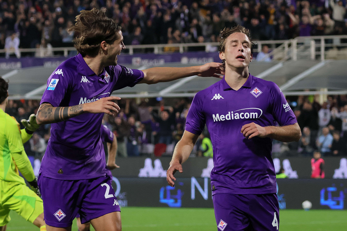 Bove e l'ex compagno N'Dicka: la speranza è che torni presto in campo. La madre a Careggi con Funaro