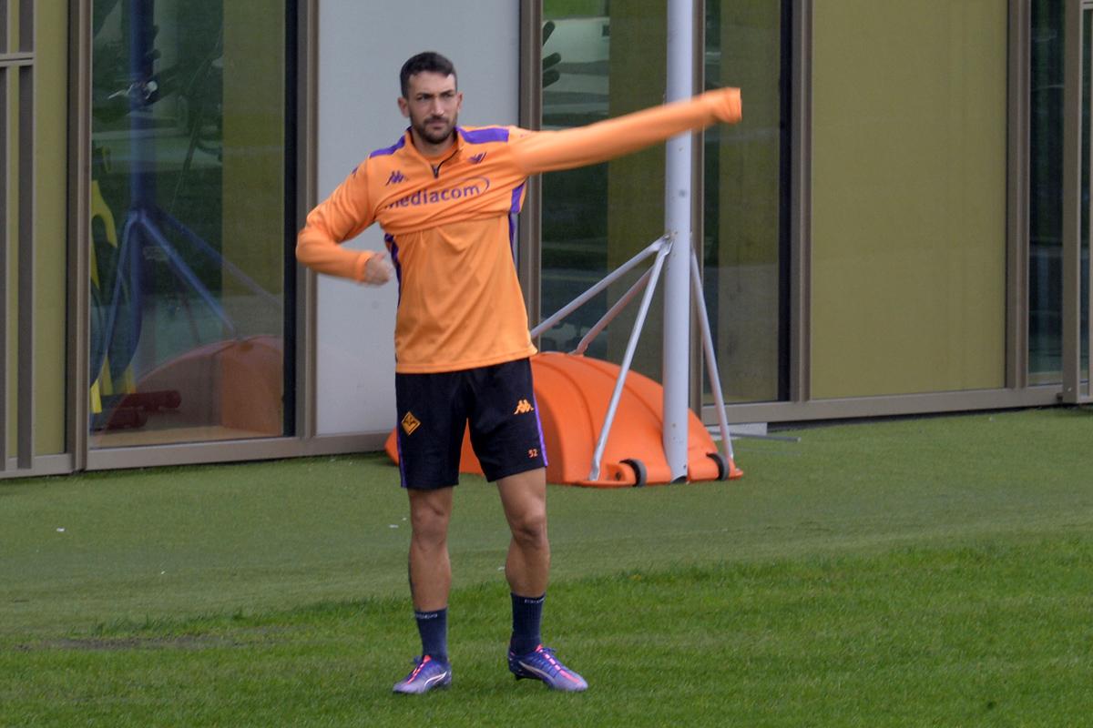 Dal Viola Park, allenamento differenziato per Cataldi (FOTO)