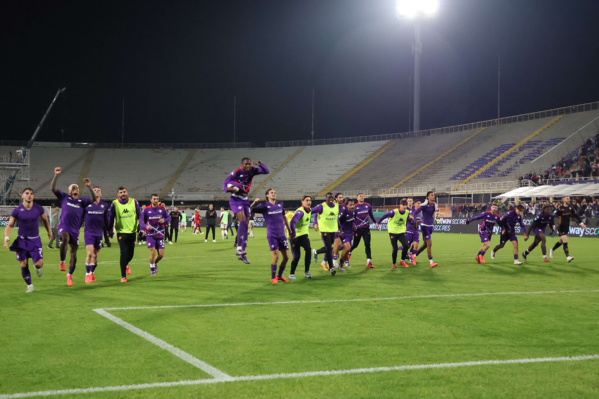Fiorentina show, ma il Franchi ha l'abito stretto. Forse nei prossimi mesi un leggero aumento di capienza