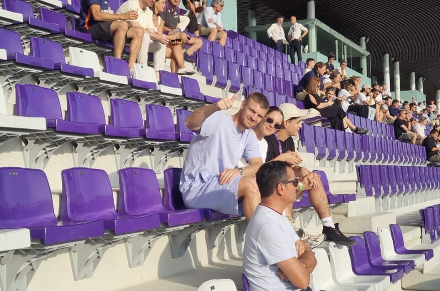 Fiorentina-Montpellier, in tribuna al Viola Park anche Beltran (FOTO LaViola.it)