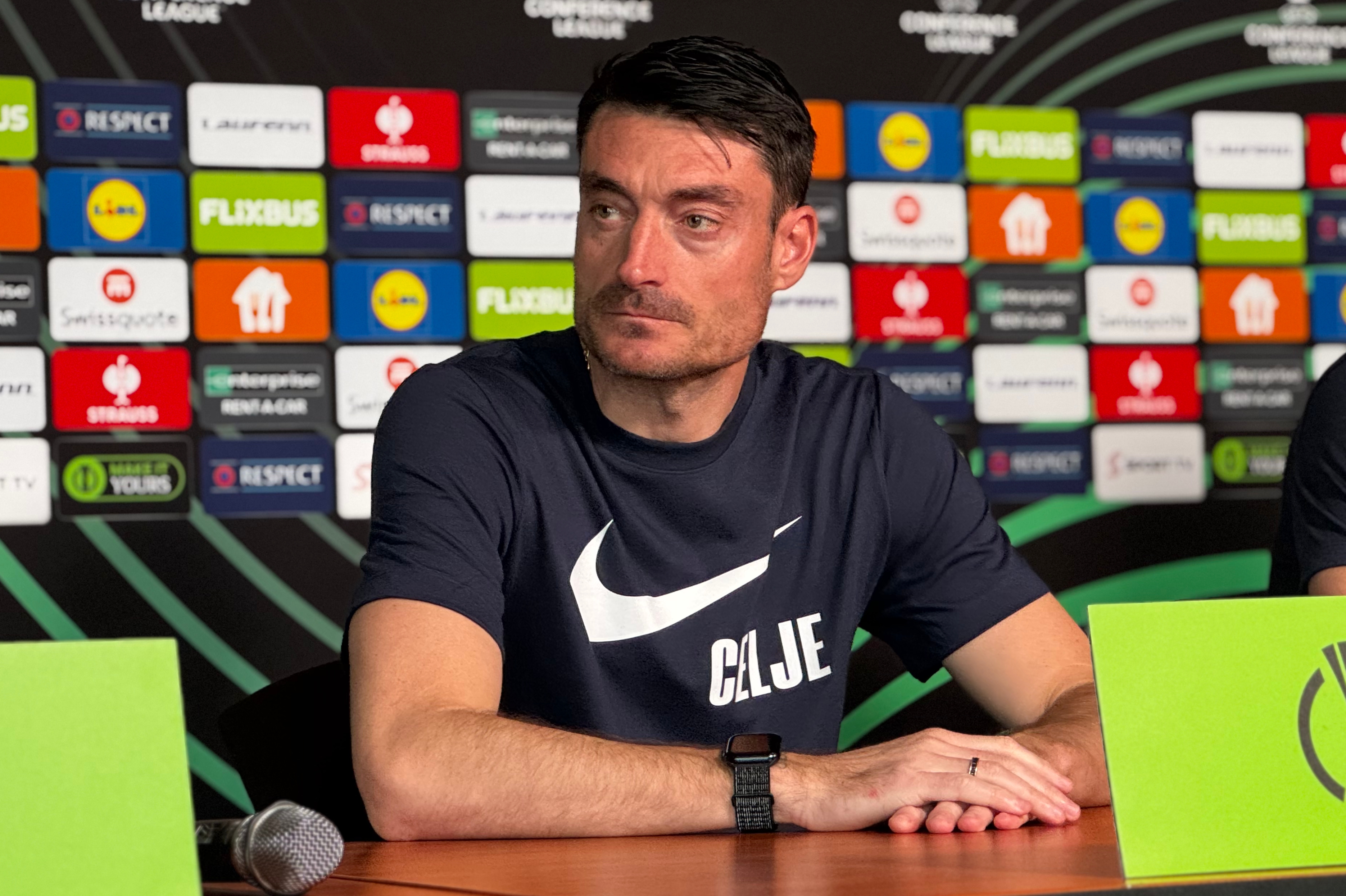 Riera (Celje): "Ho visto nei miei giocatori la convinzione di potercela fare"