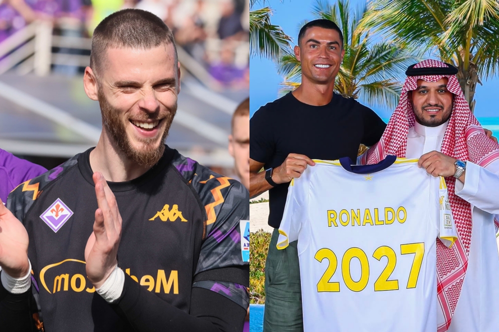 De Gea lancia una frecciatina a Cristiano Ronaldo dopo il rinnovo con l'Al-Nassr