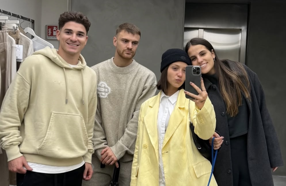 Julian Alvarez a Firenze con Beltran (FOTO)