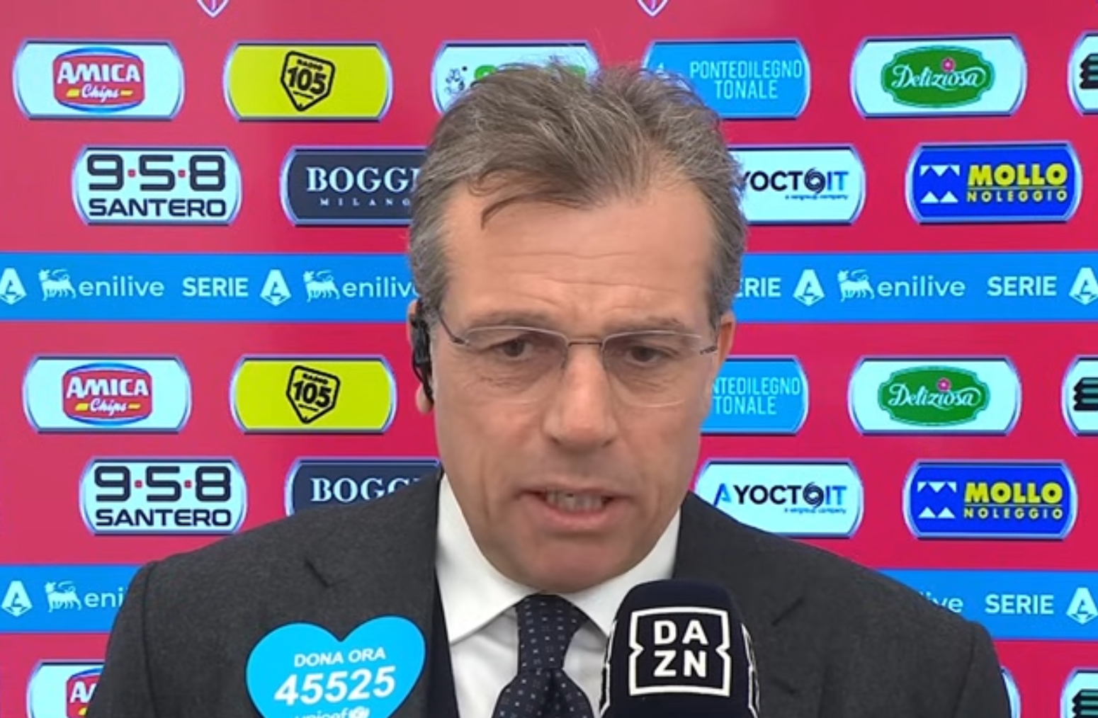 Giuntoli (Sky Sport): “Usciremo da questo momento con Thiago Motta”