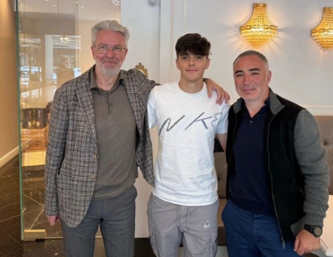 Il giovane Evangelista entra nella scuderia di Pastorello