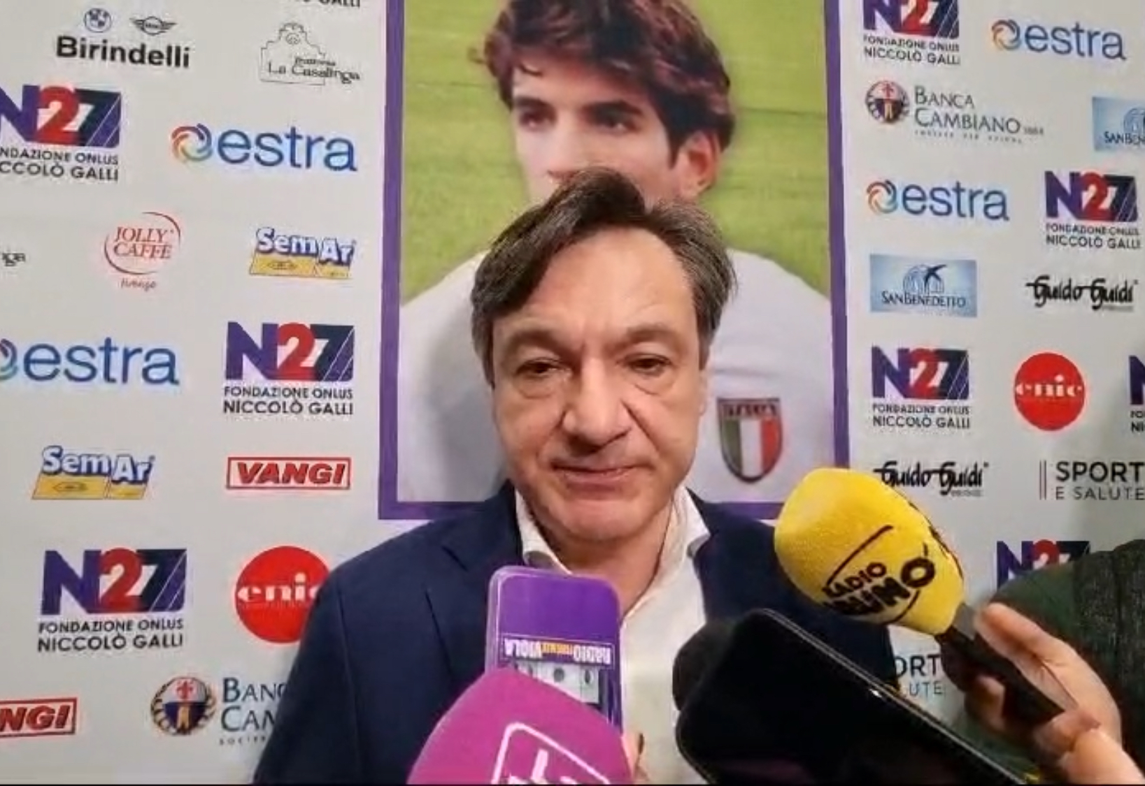 Caressa: “Credo che la Fiorentina punti su Aquilani. Italiano? Gran ciclo a Firenze, merita un trofeo"