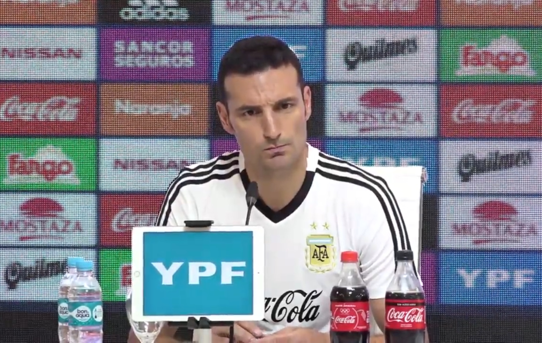Argentina, Scaloni: “Soddisfatto del livello della squadra. Bene Nico a sinistra”