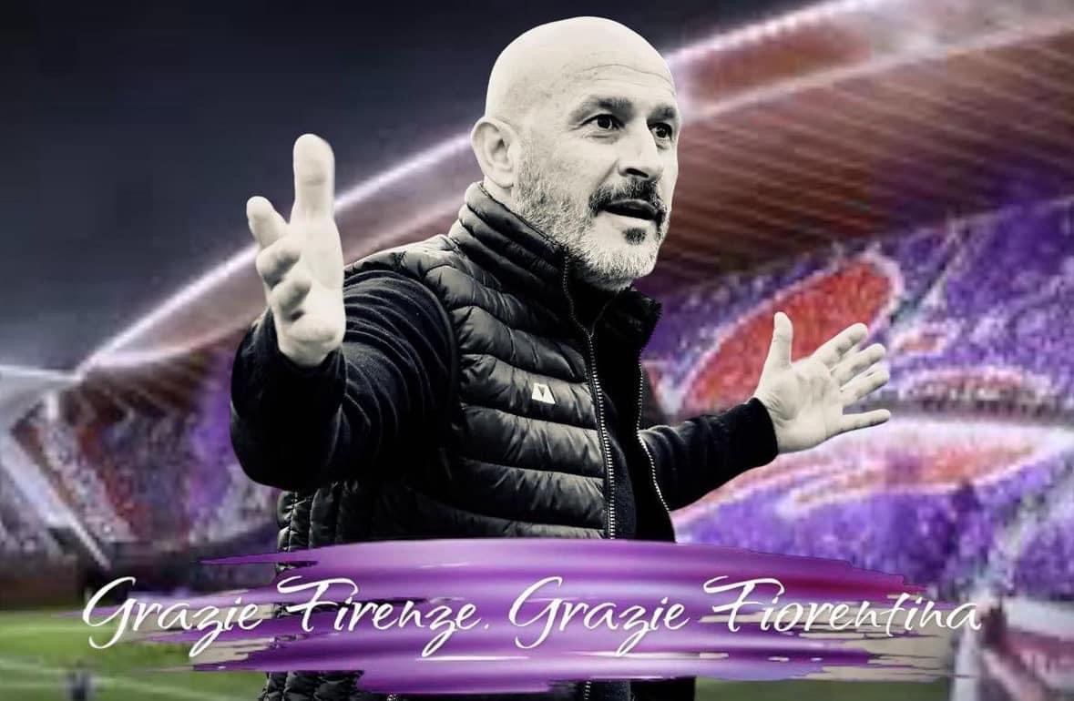 Il saluto di Vincenzo Italiano: "Grazie Firenze, grazie Fiorentina"