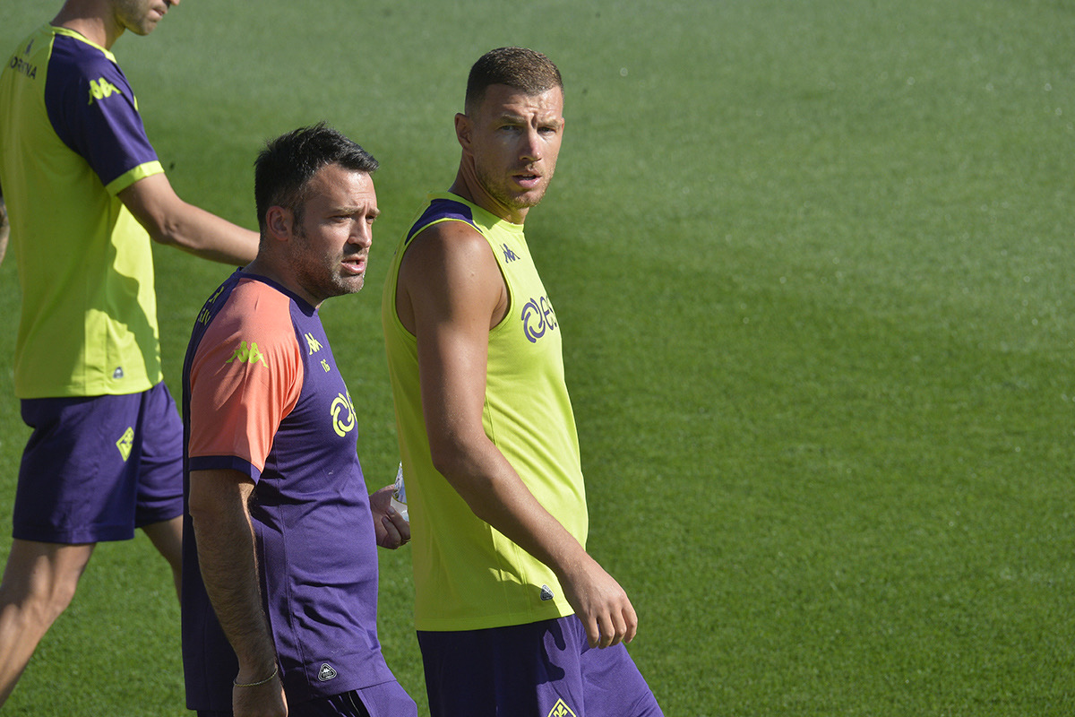 Dzeko (SKY): "Pioli mi ha sempre stimato. Mi vedo un po' prima e un po' seconda punta"