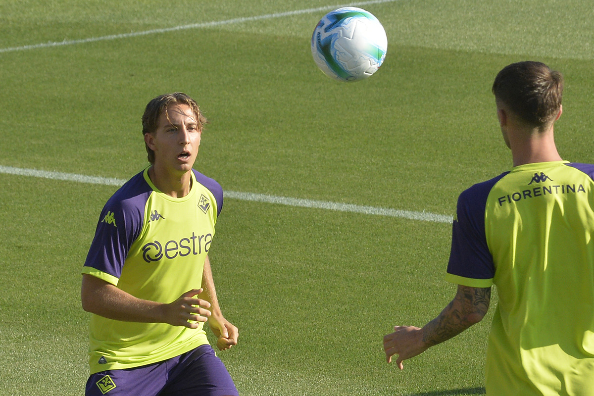 Il programma di oggi: doppio allenamento e presentazione di Fazzini