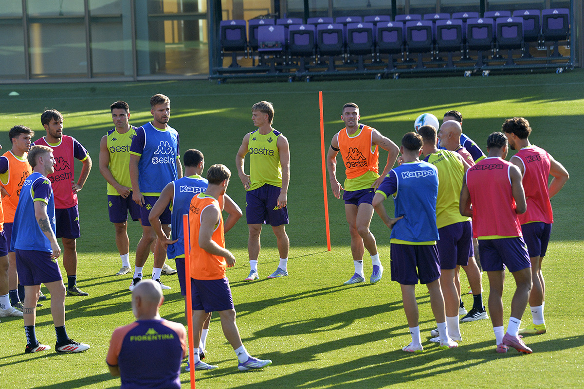 Il programma di oggi: si torna al doppio allenamento