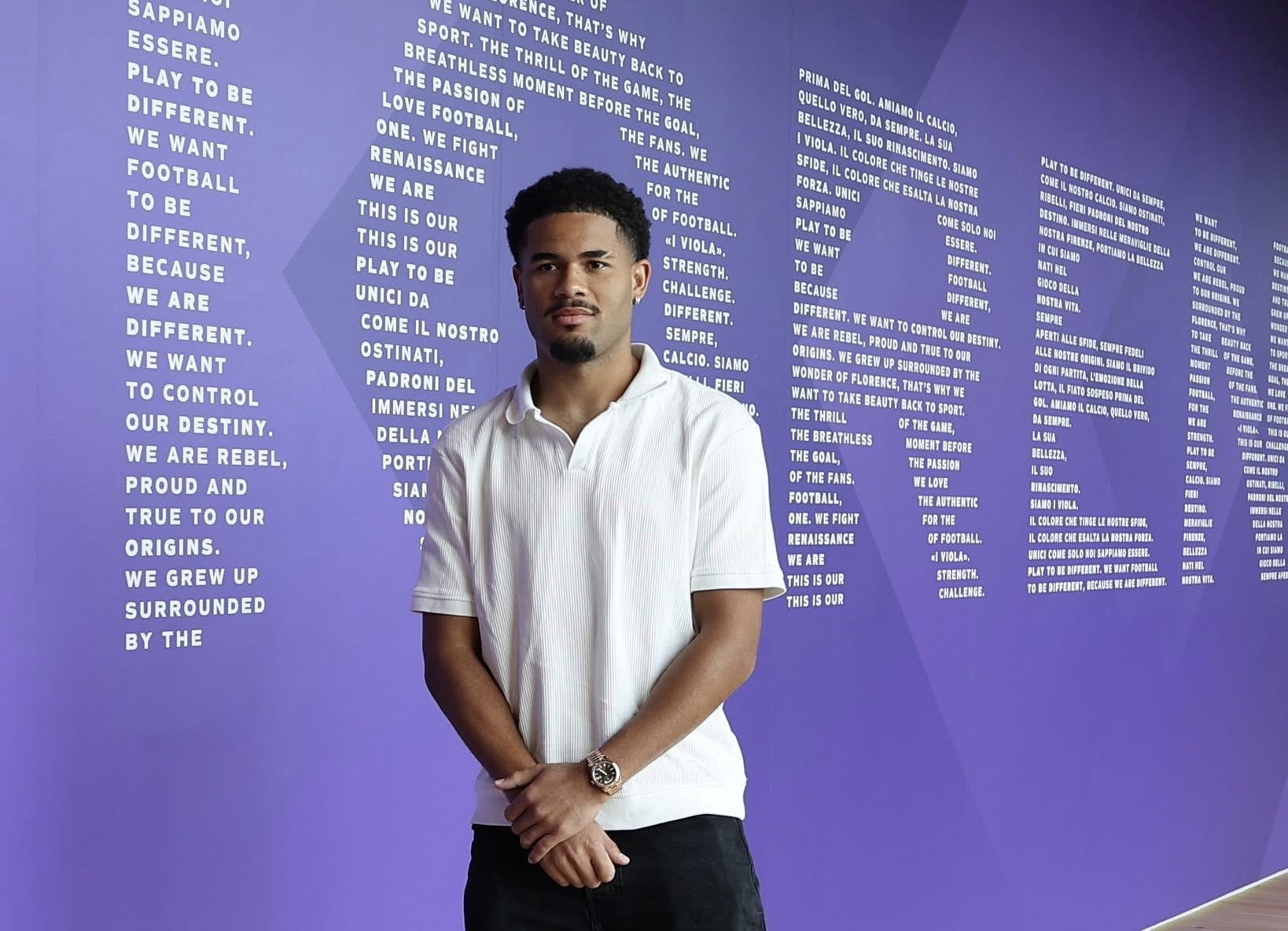 Sohm è arrivato al Viola Park