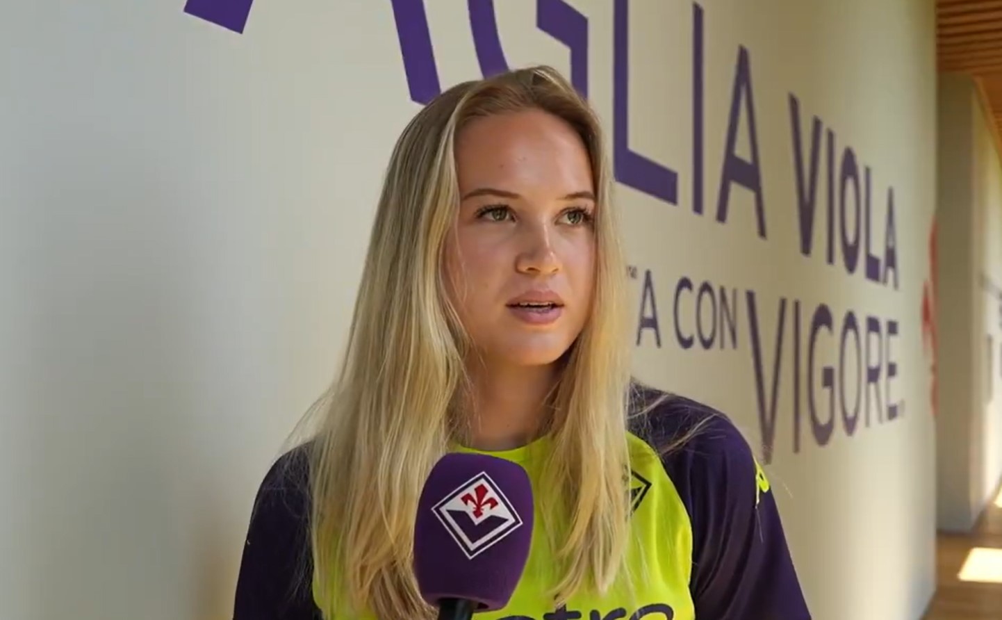 Femminile, Johansen si presenta: "La Fiorentina è un grande club, voglio dare il mio contributo"
