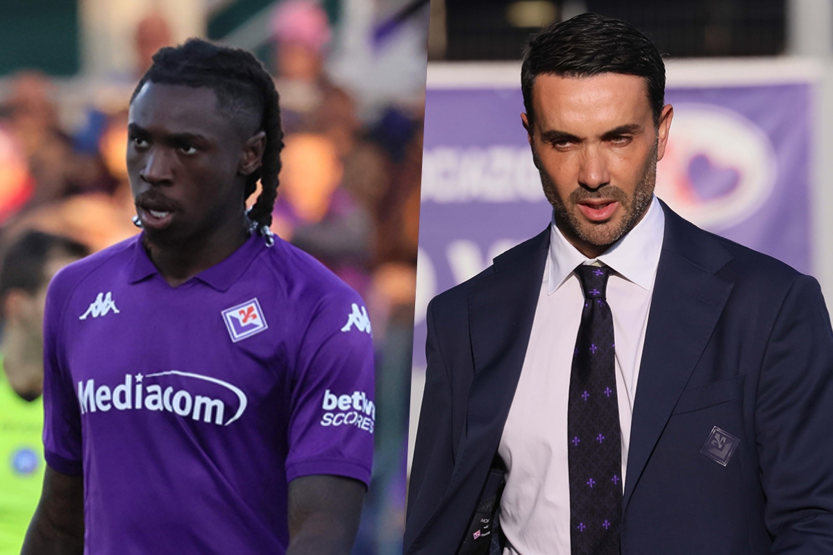 L'ambizione viola: arrivare alla pari con l'Inter nello scontro diretto. Kean sfida Thuram e Retegui
