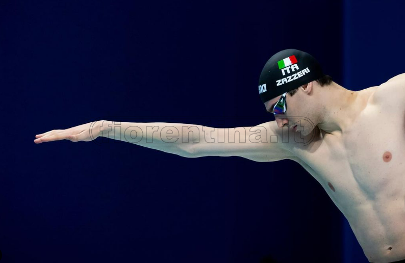 Nuoto, il fiorentino Zazzeri in finale nei 50 stile libero