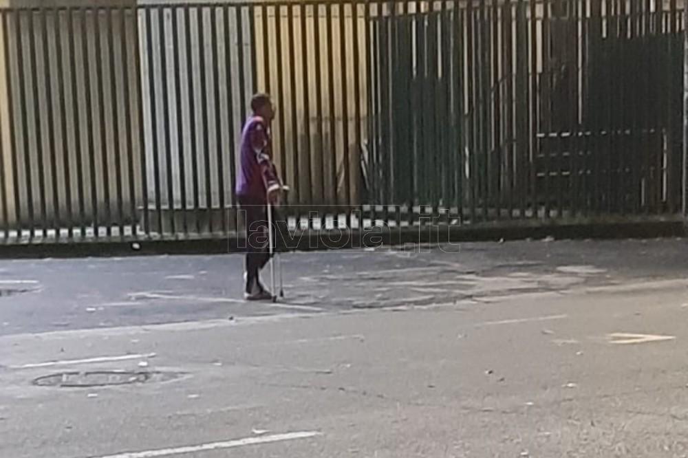 Fiorentina-TNS, Mandragora lascia il Franchi in stampelle (Foto LaViola.it)