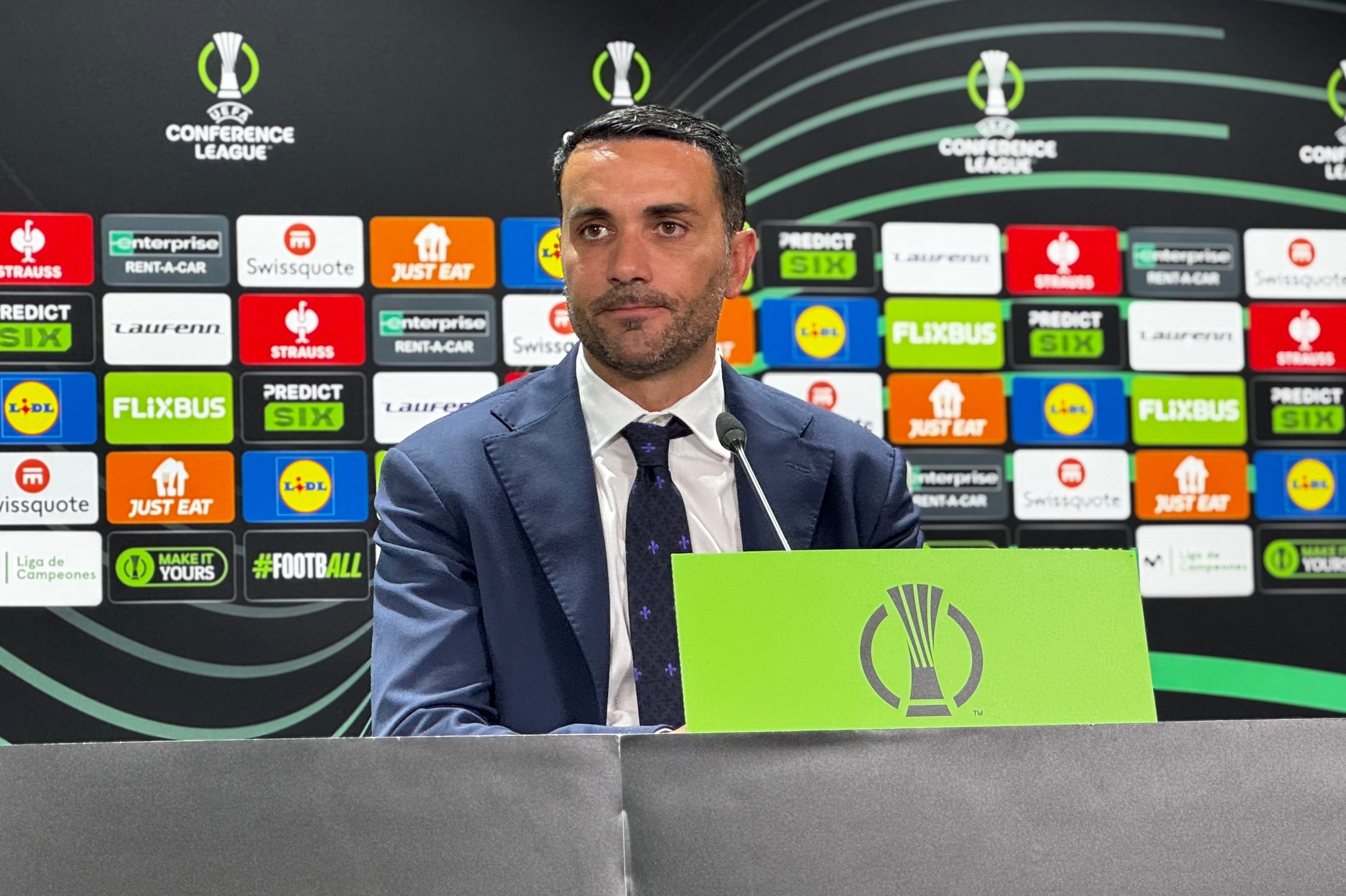 Palladino: "Kean fuori per preservarlo e per rispetto dei compagni. Il 2° gol Betis era da annullare"
