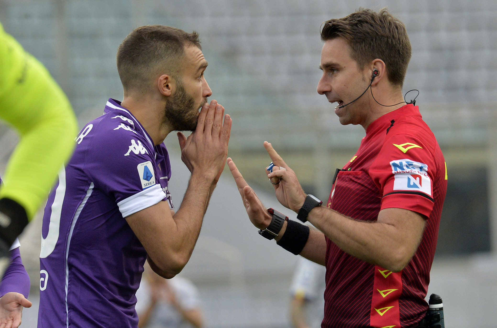 Lecce-Fiorentina, arbitra Fourneau. Al Var Marini
