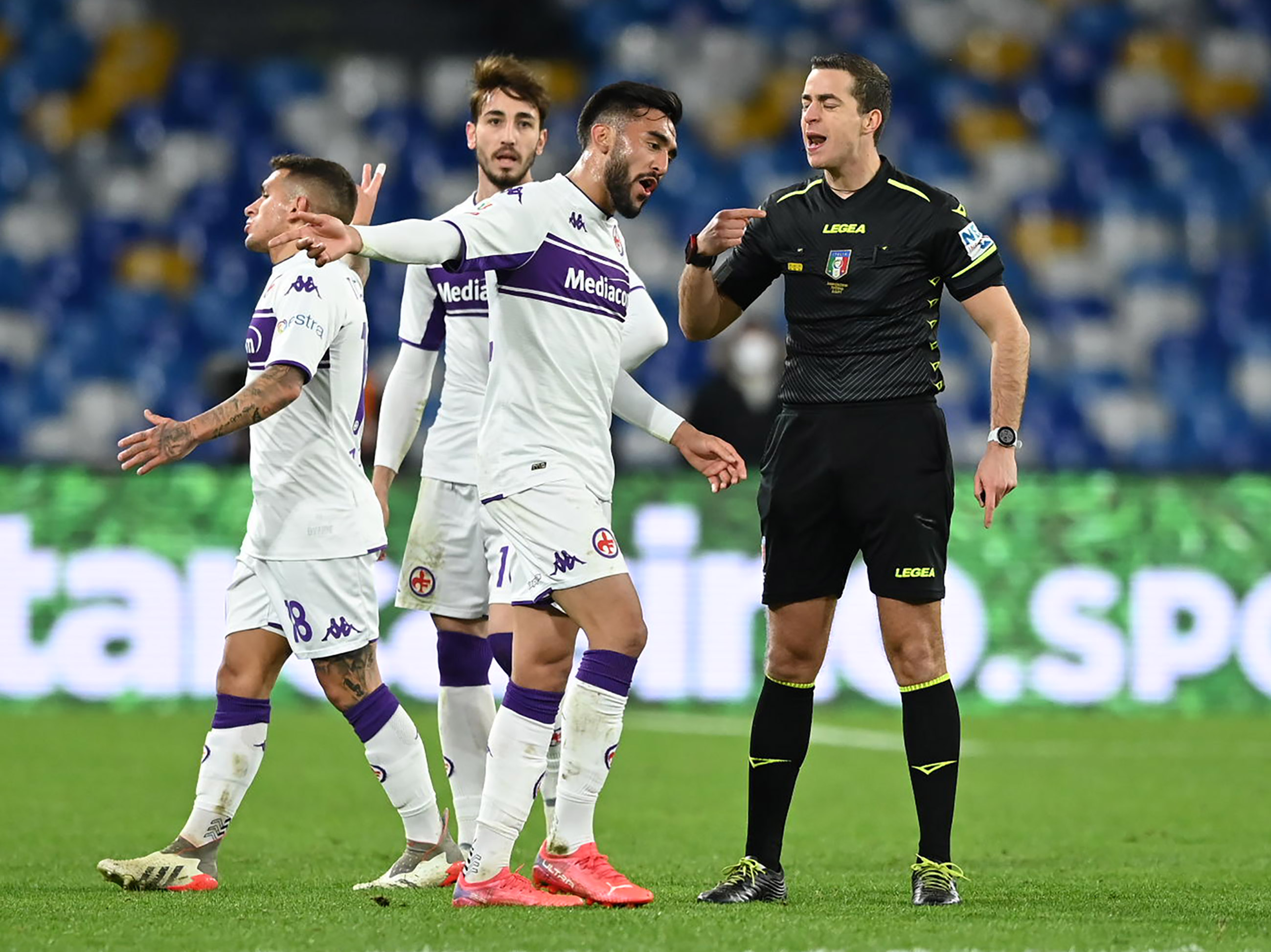 Designazioni arbitrali: Milan-Fiorentina, dirige Ayroldi