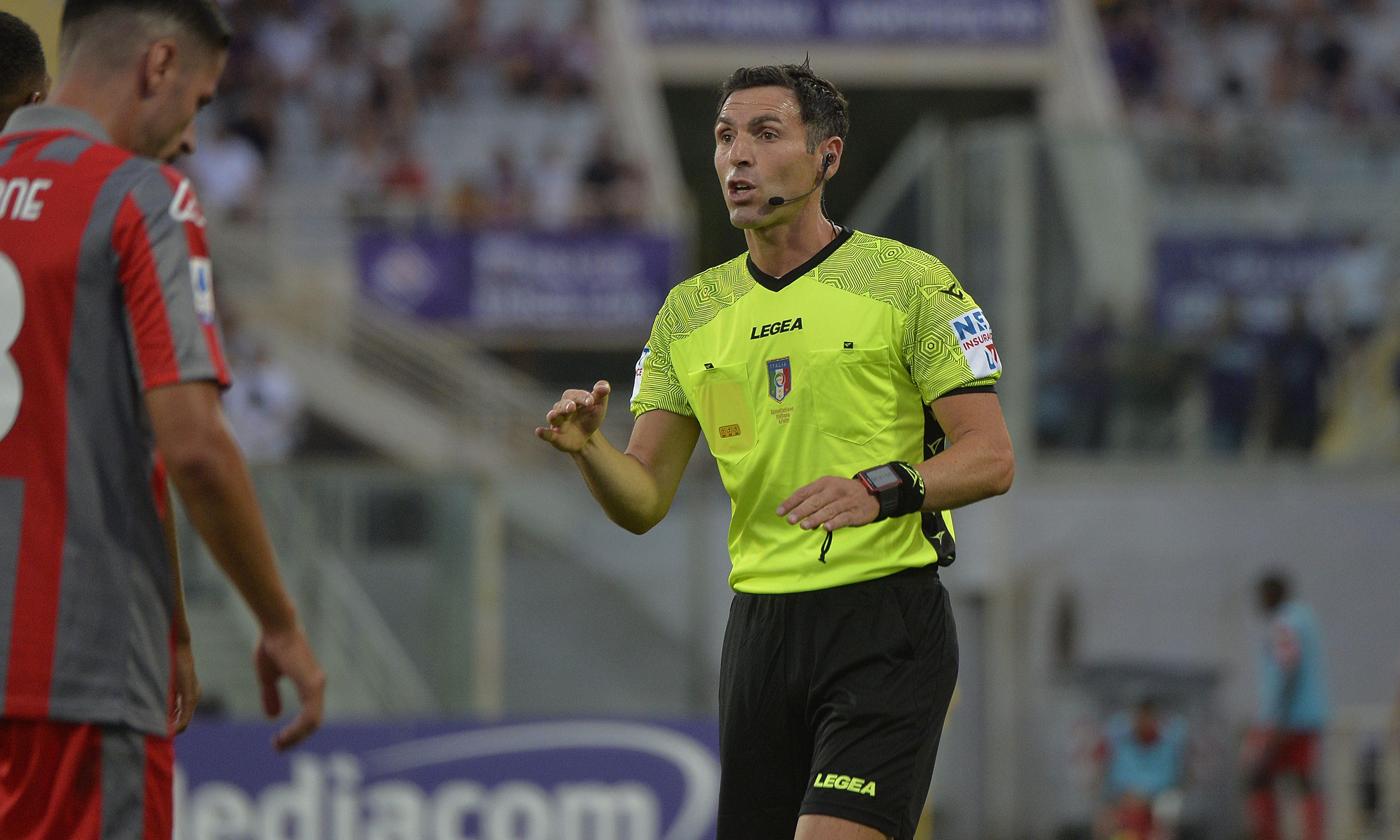 Designazioni arbitrali: cambia il quarto ufficiale di Lazio-Fiorentina