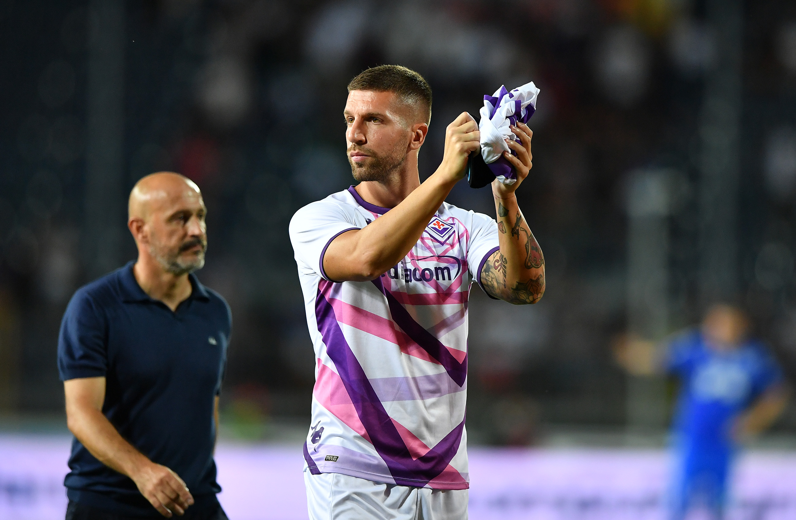 Ex viola, un gol di Nastasic frena la corsa dell'Atletico Madrid