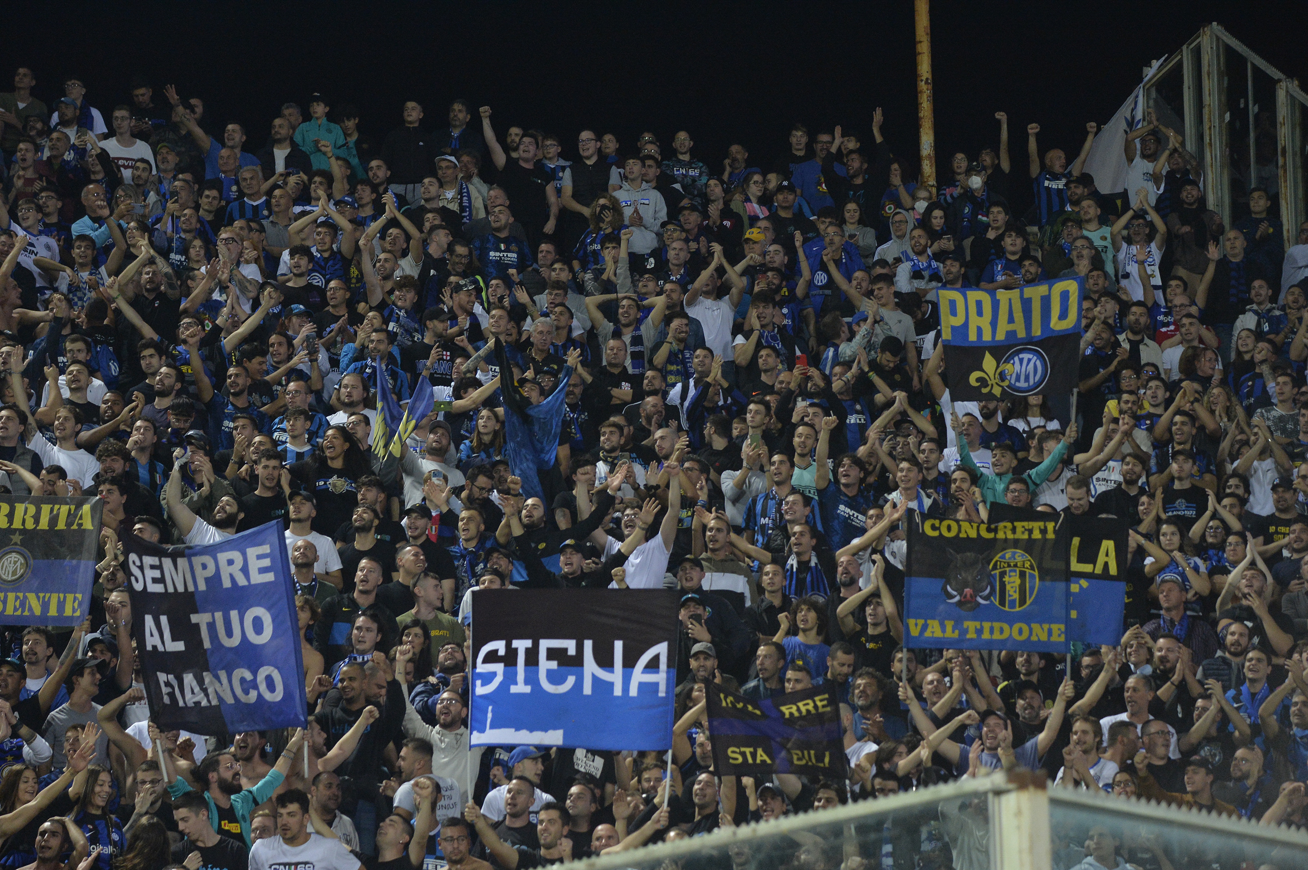 Curva Nord: gli ultras dell'Inter non saranno al Franchi