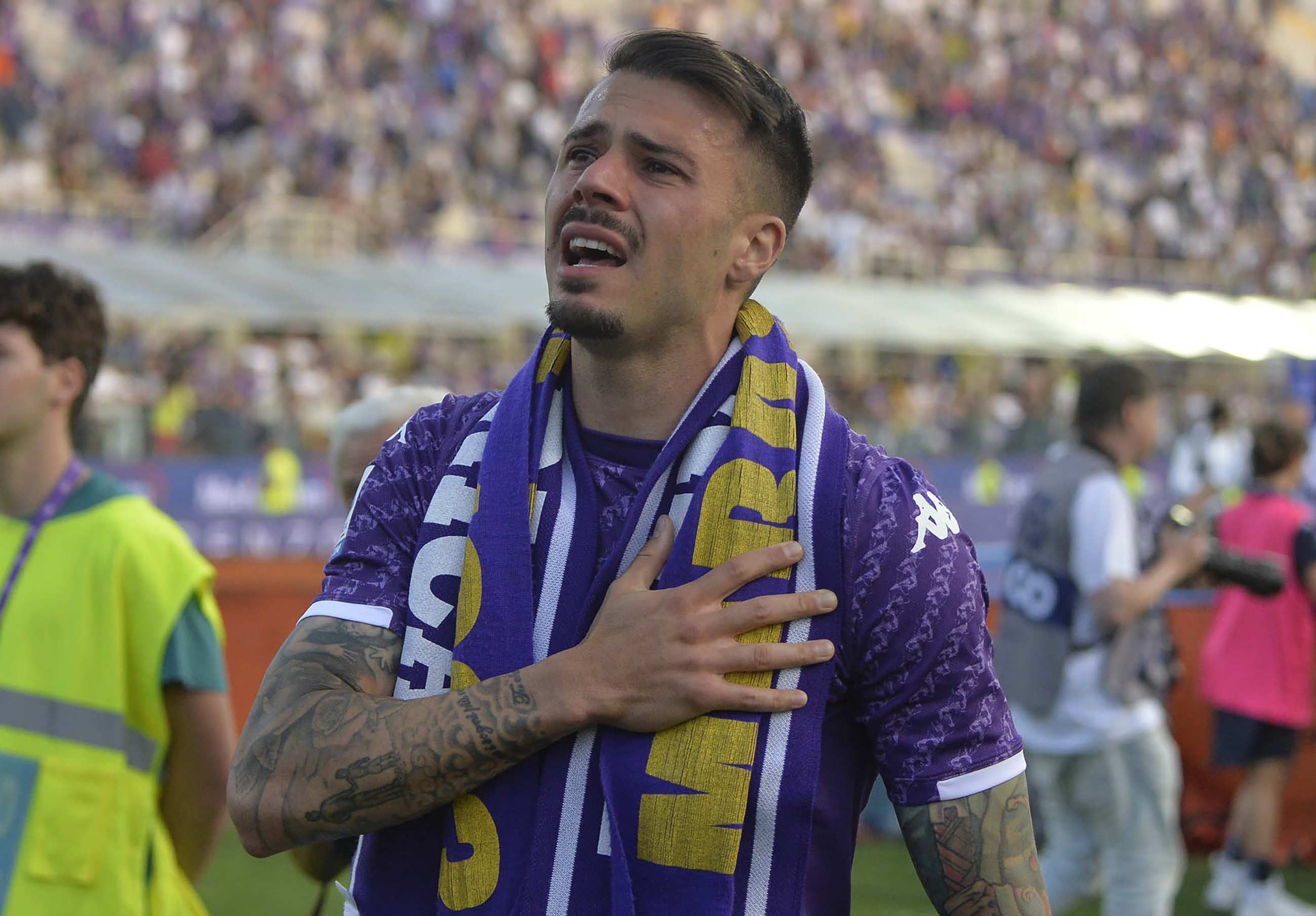 Venuti e il saluto a Biraghi: "Capitano e uomo vero. Sempre con te" (FOTO)