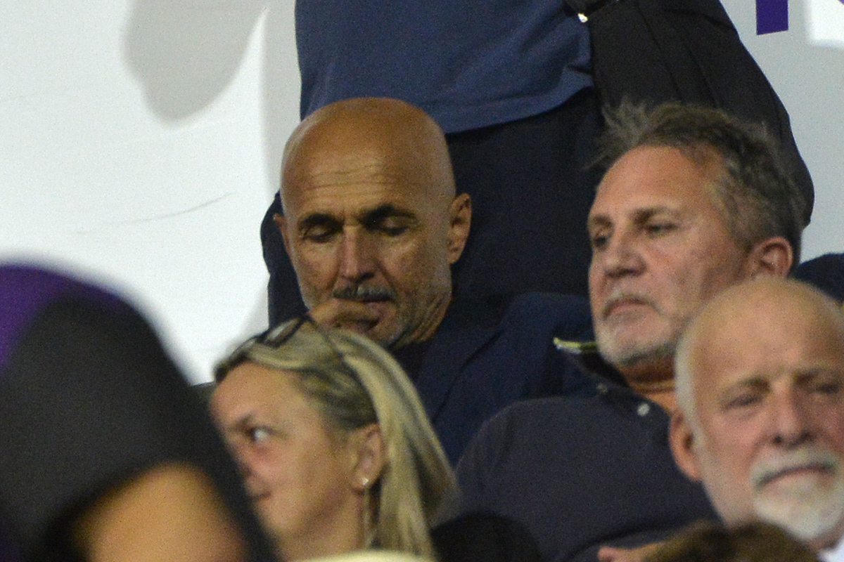 Fiorentina-Hellas Verona, c'è anche il ct Luciano Spalletti sugli spalti del Franchi