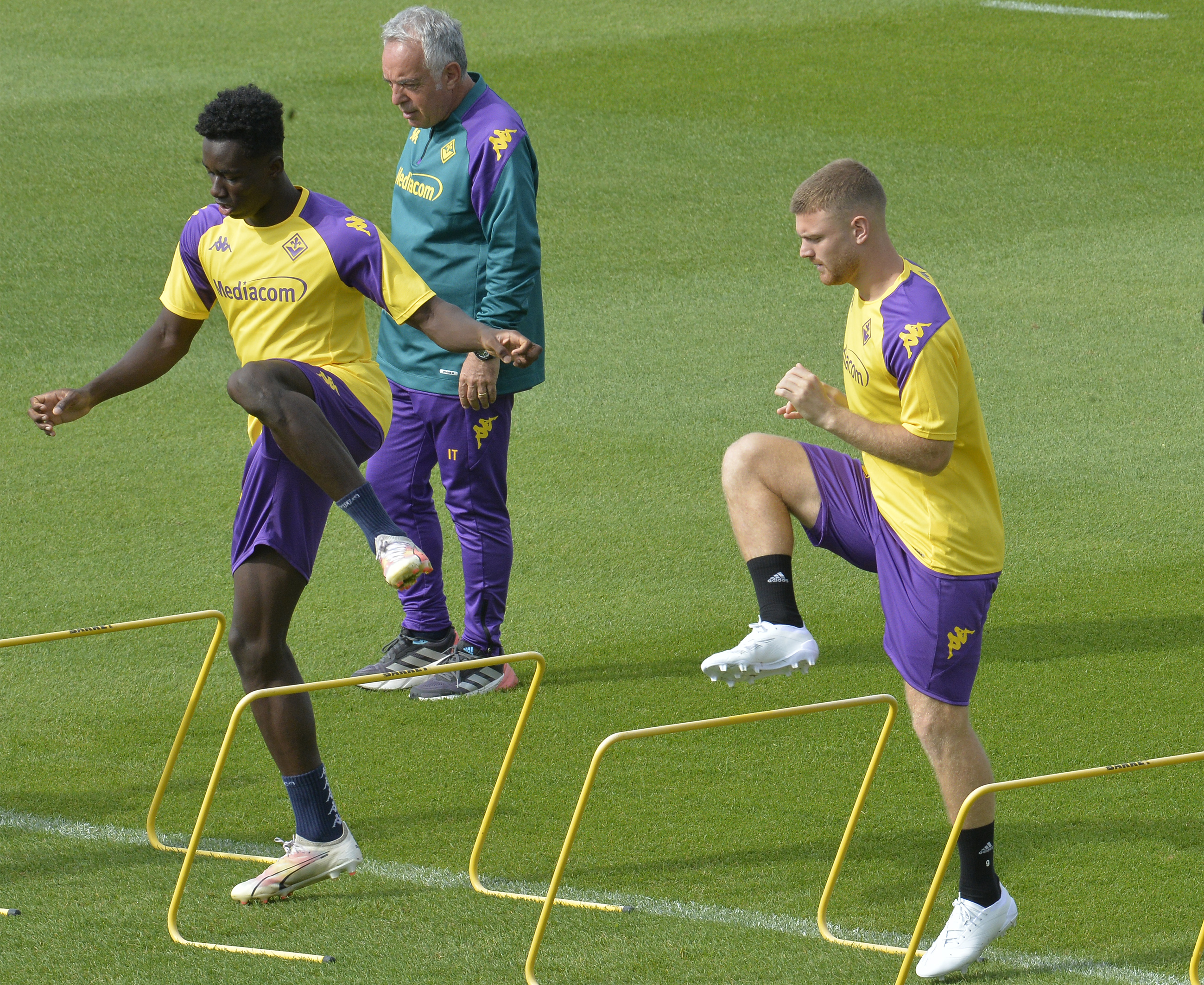 Il programma di oggi: niente riposo, squadra subito al lavoro al Viola Park