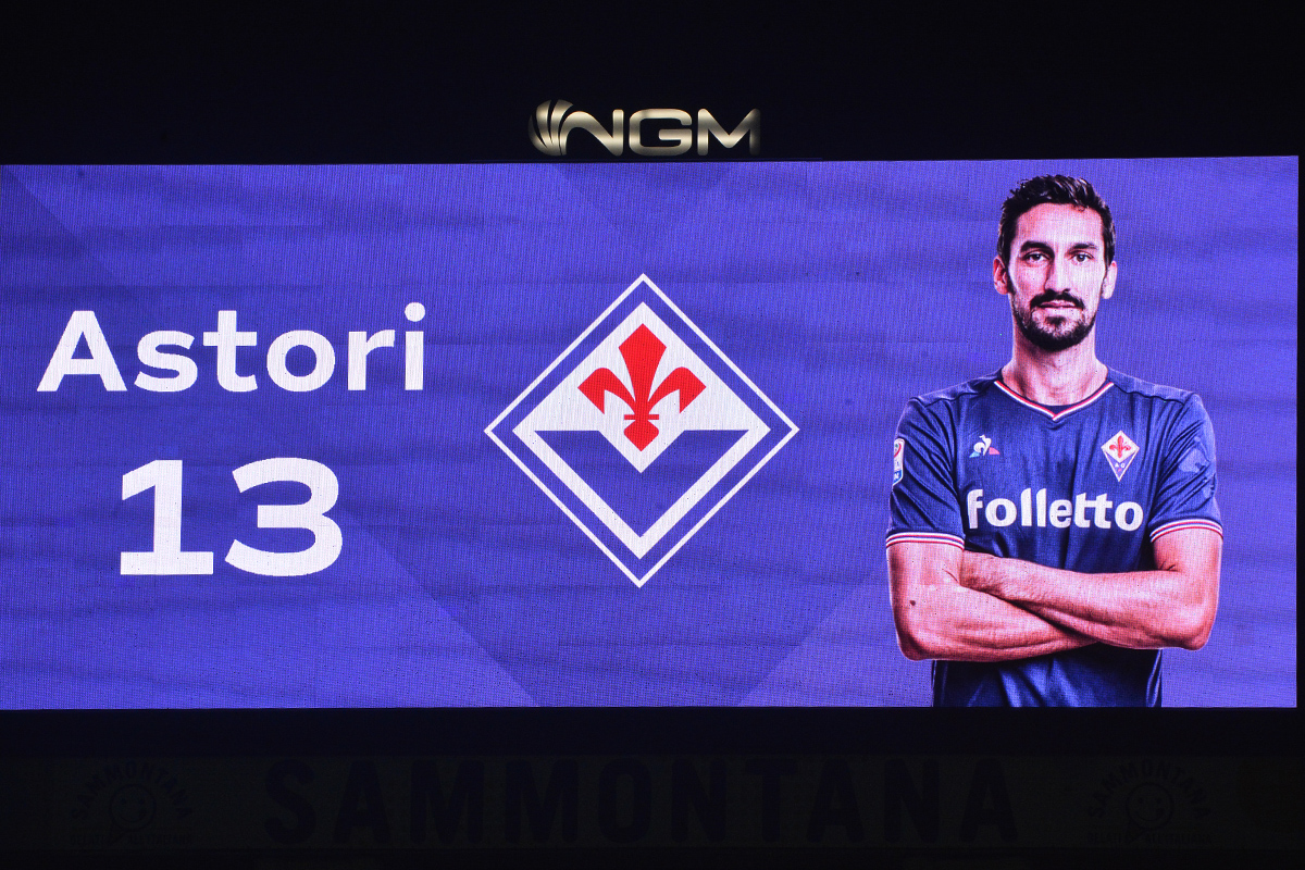 Astori, il ricordo della Fiorentina: "Davide sempre con noi"