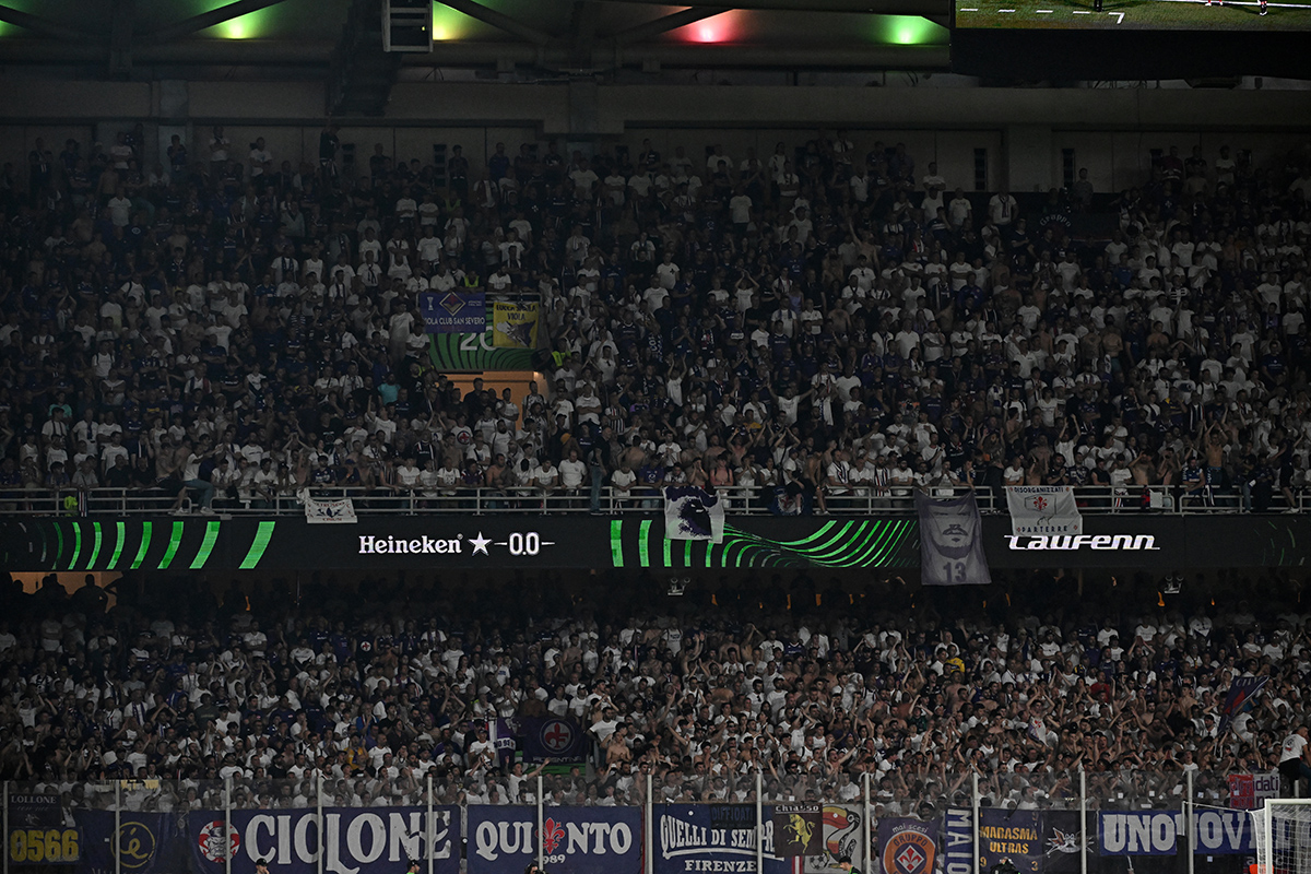 Ad Atene niente esodo: 300 fedelissimi al seguito della Fiorentina