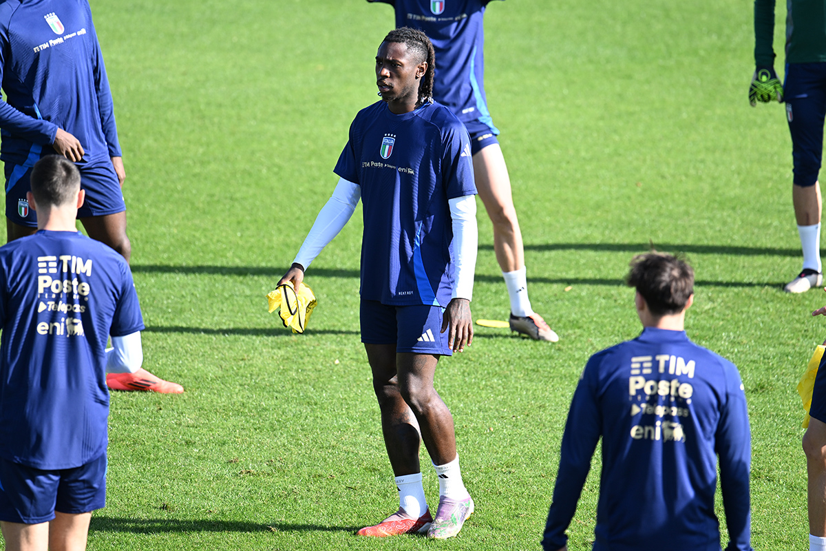 Italia, scelti i numeri di maglia: Kean si prende la numero 11