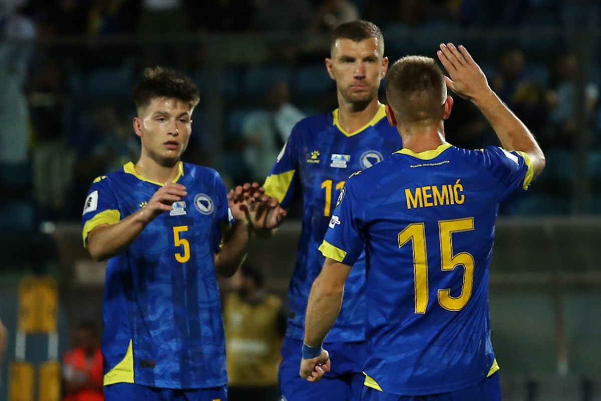 GdS - Dzeko, è un momento no. Con la Bosnia in panchina