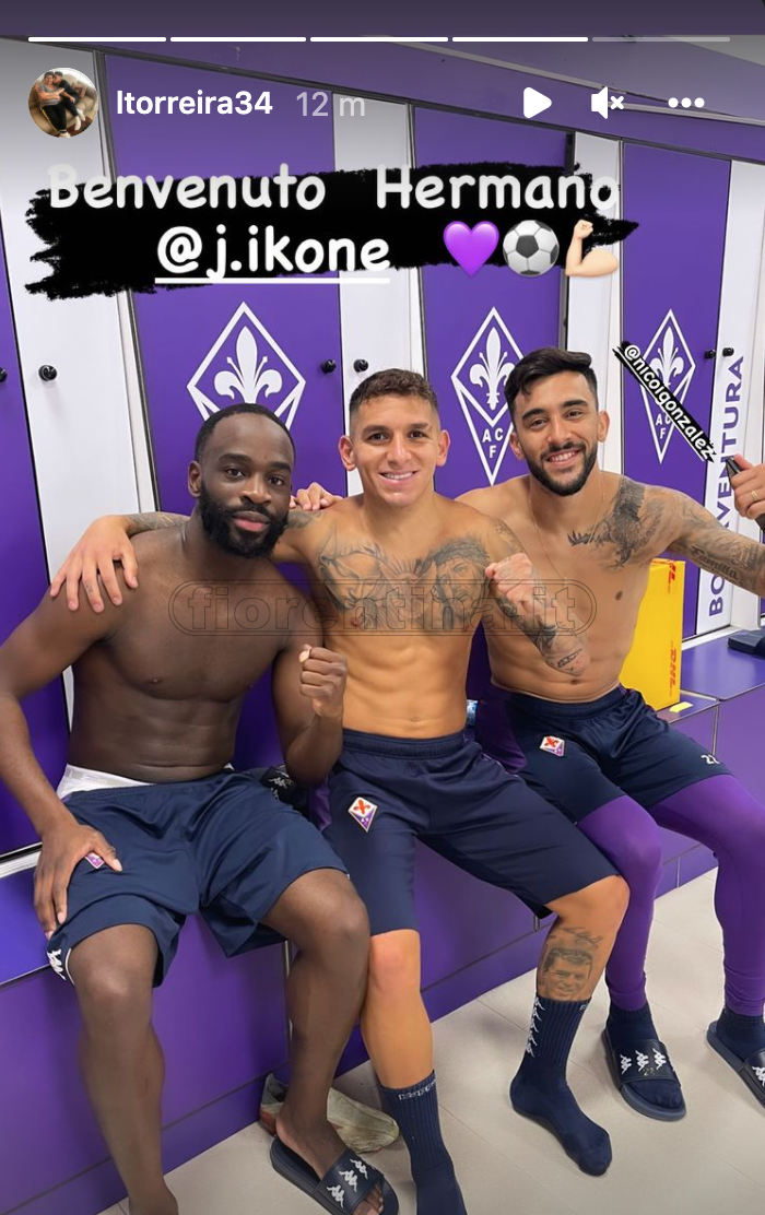 Al centro sportivo anche Ikoné. Il benvenuto social di Torreira e Gonzalez (FOTO)