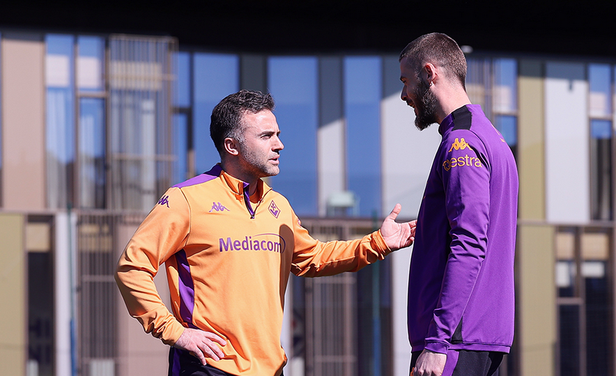 Giuseppe Rossi, sabato il Pepito Day. E lui si allena al Viola Park con De Gea (FOTO)