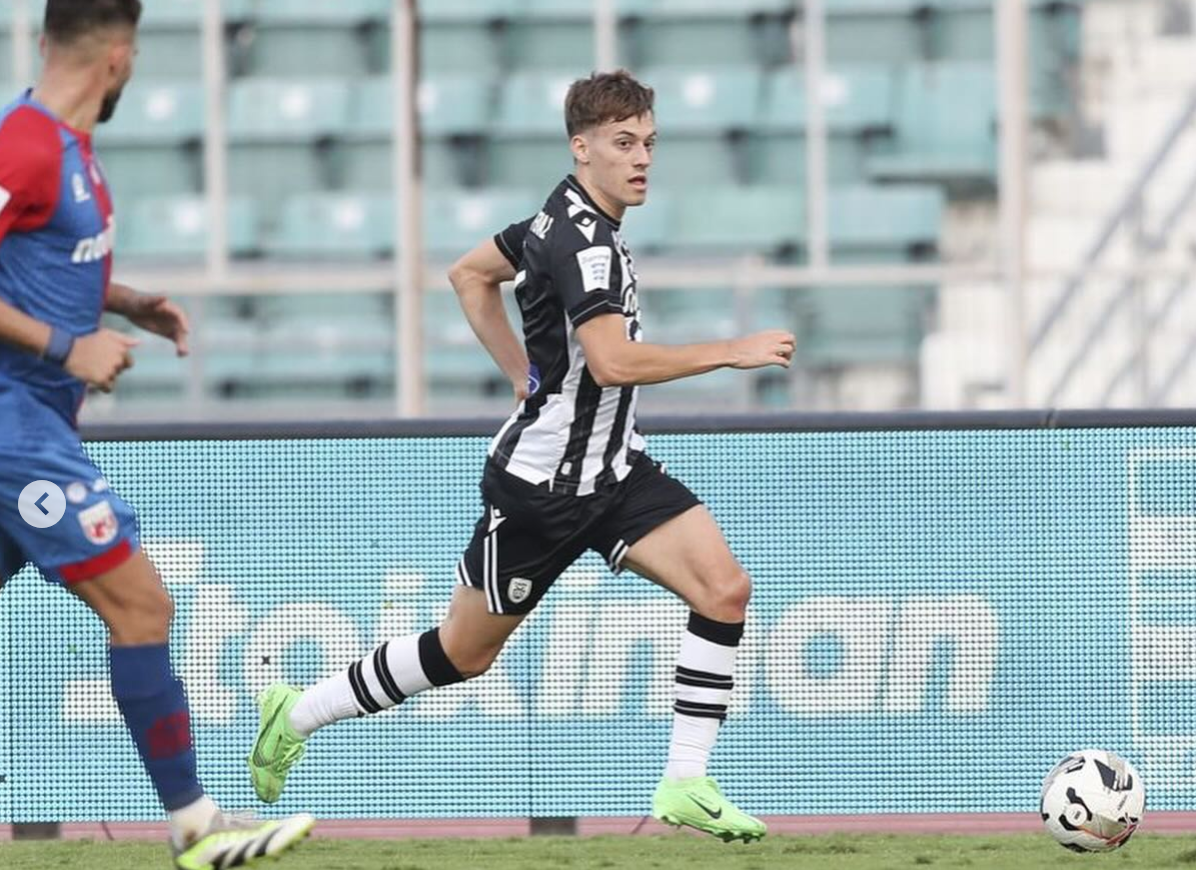 Dalla Grecia: Fiorentina da mesi su Konstantelia. Talento del Paok classe 2003