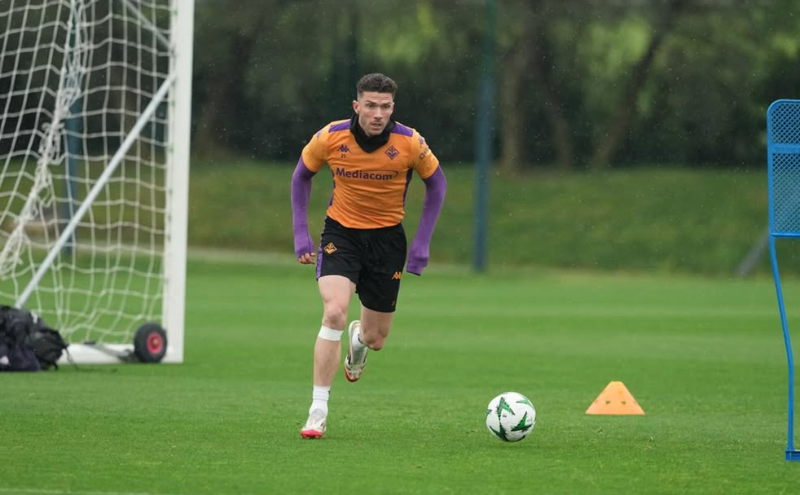 Dal Viola Park: Gosens in gruppo, può esserci giovedì. Colpani corre sul campo