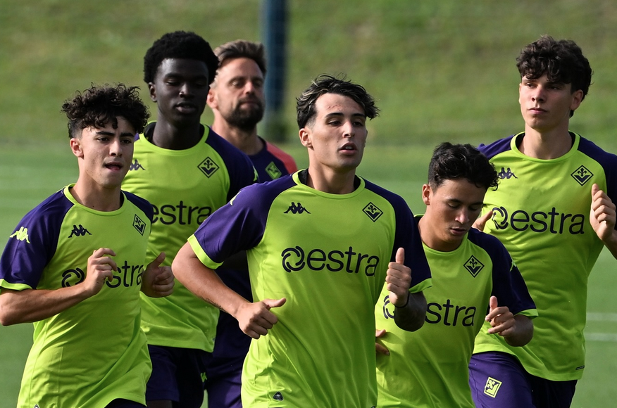 Primavera, le immagini del primo allenamento. In gruppo c'è anche Kone