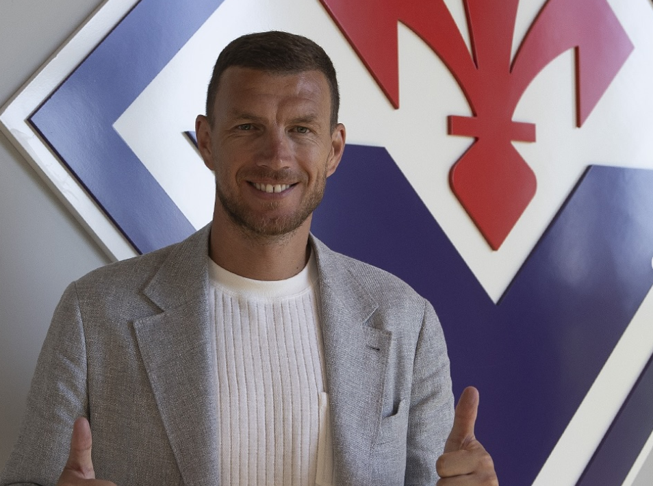 Dzeko: "Sono tanto carico per questa stagione. Viola Park? Viene voglia di viverci..."