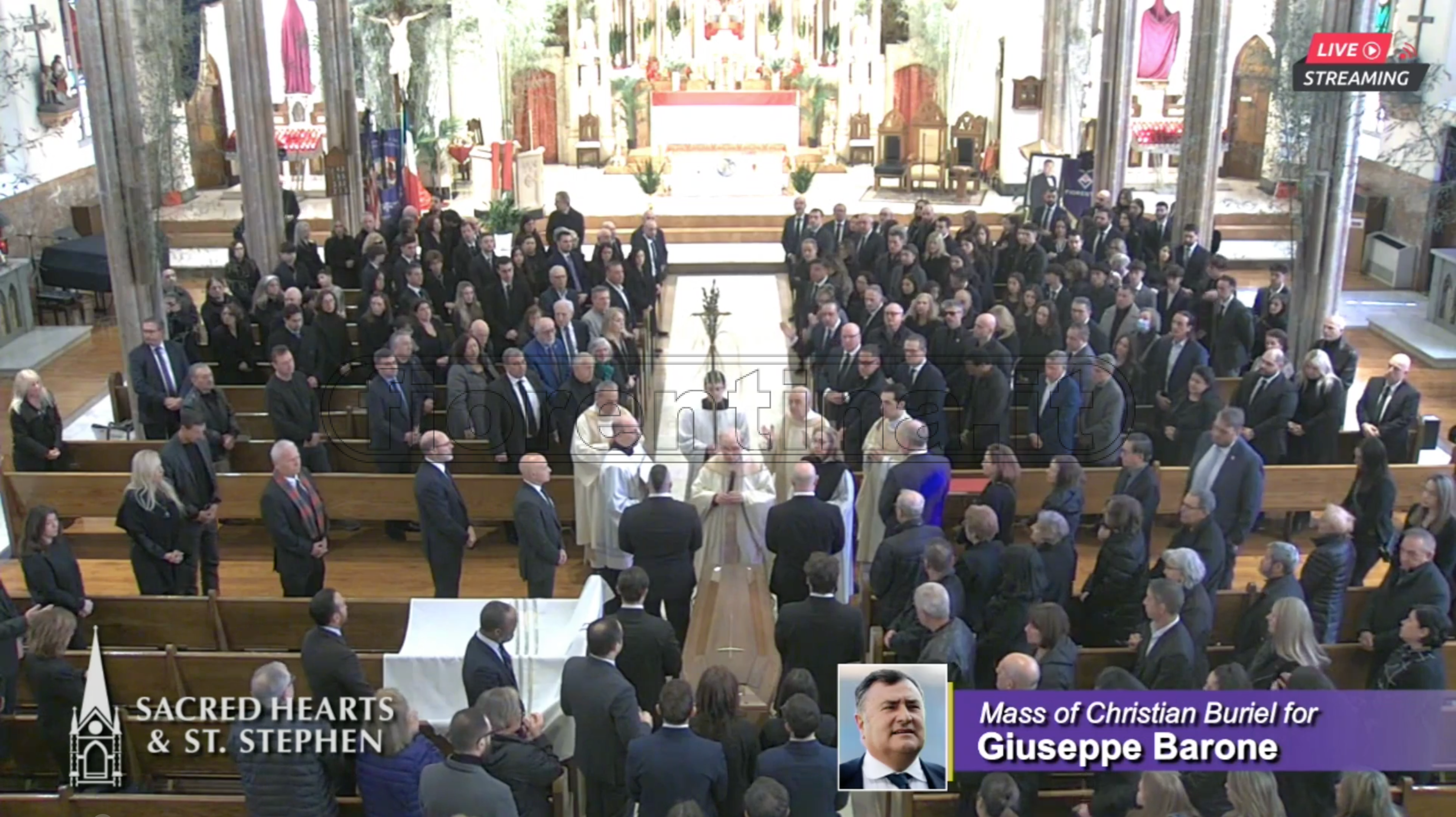 A Brooklyn i funerali di Joe Barone. Presenti Pradè, Ferrari, Pengue e Bonaventura (FOTO)