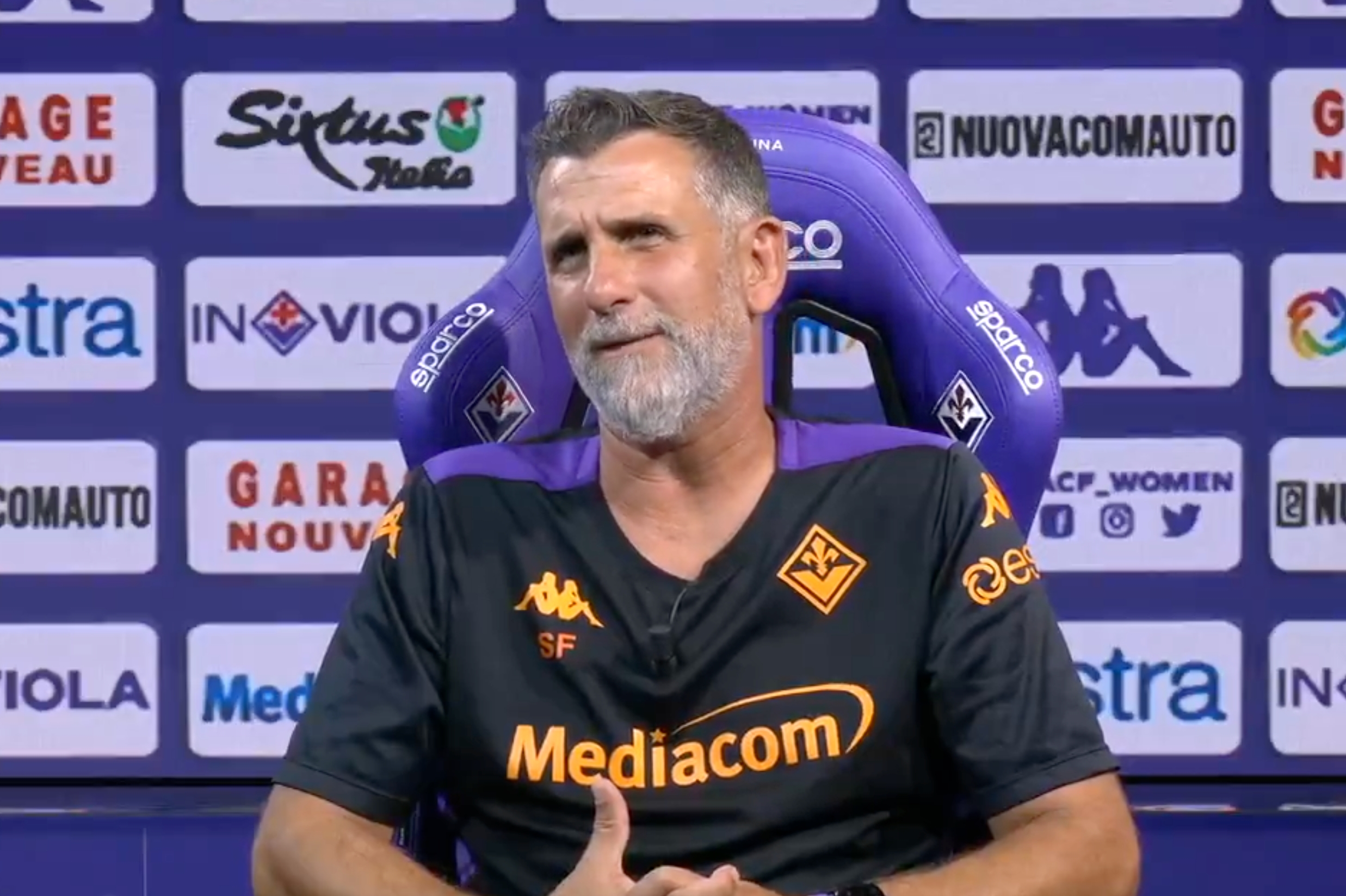 De La Fuente: "Domani nessuna favorita. Vogliamo portare il trofeo a Firenze"