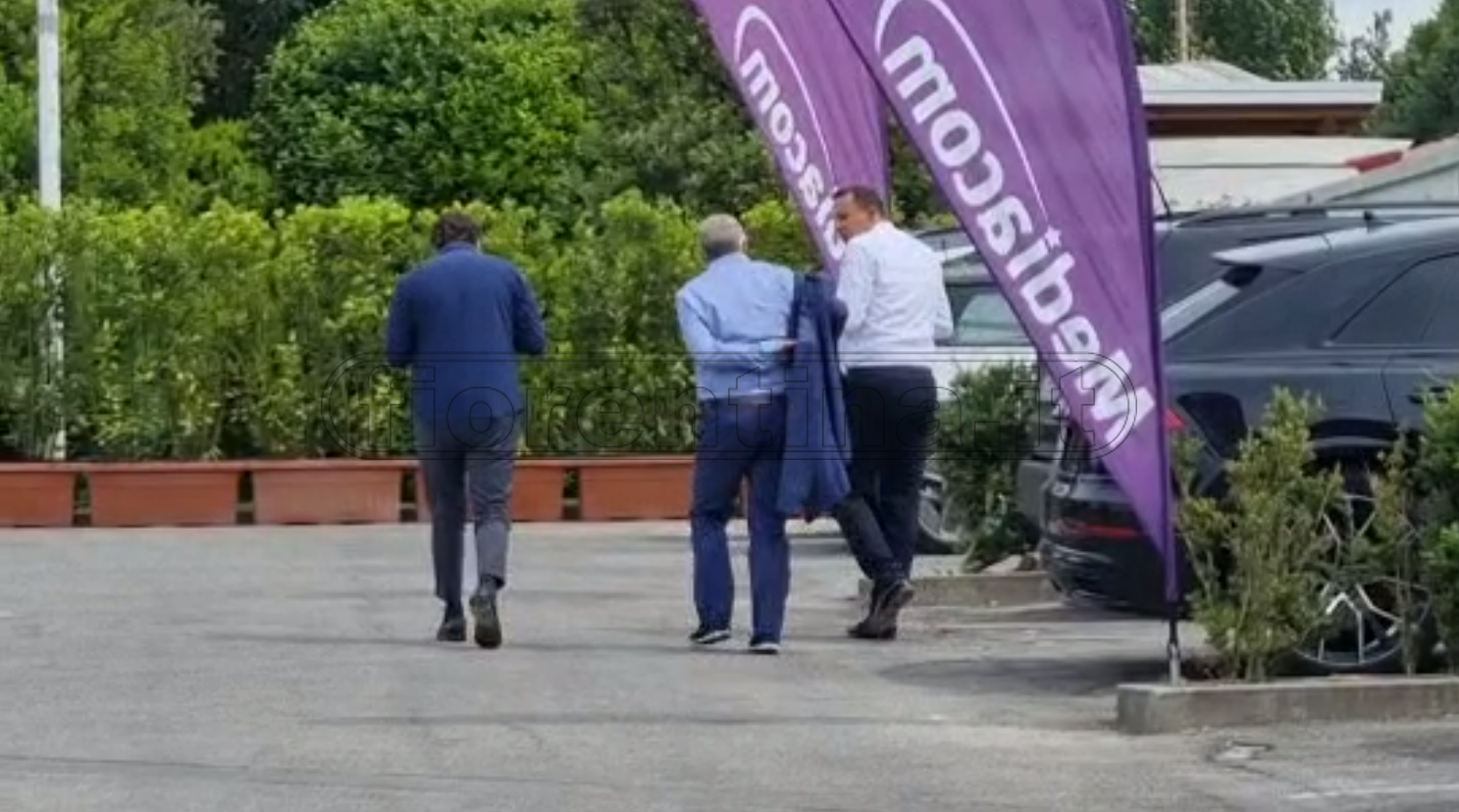 Pres. e Ds Pescara in visita al centro sportivo. Incontro con Angeloni (VIDEO VI.IT)